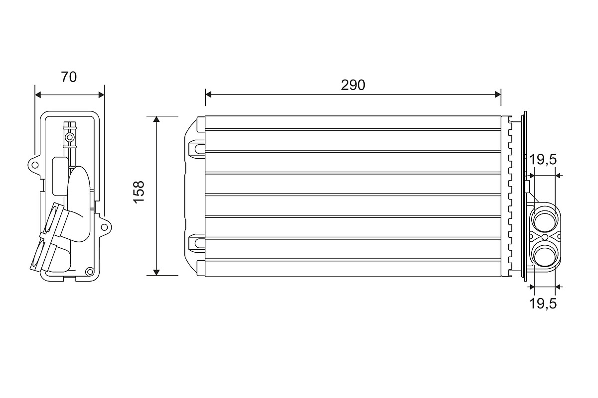 VALEO 812212 Varmeapparat...
